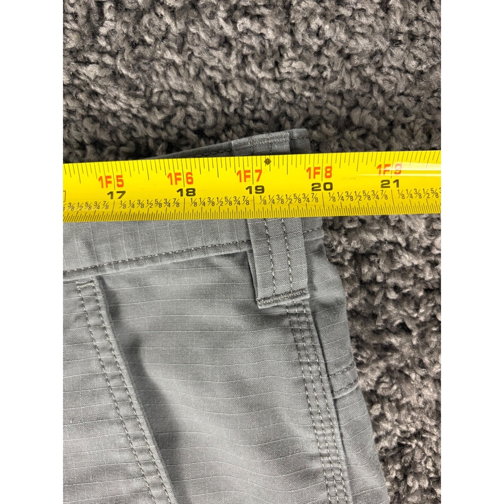 Carhartt Mens Relaxed Fit Rugged Flex Ripstop Cargo Work Shorts Gray 40 BS4727-M - Picture 5 of 7